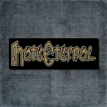 Hate Eternal Back Patch, Hate Eternal Logo Big Back Patch
