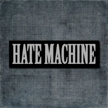 Hate Machine Back Patch, Hate Machine Logo Big Back Patch