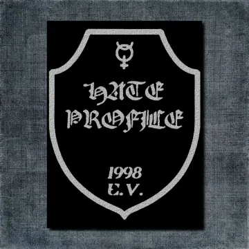 Hate Profile Back Patch, Hate Profile Artwork Big Back Patch