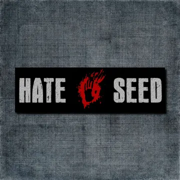 Hate Seed Back Patch, Hate Seed Logo Big Back Patch
