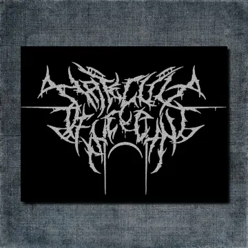 HateCult of the Cunt Back Patch, HateCult of the Cunt Logo Big Back Patch