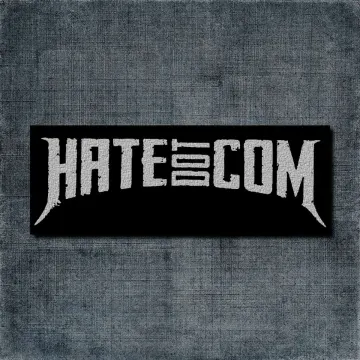 HateDotCom Back Patch, HateDotCom Logo Big Back Patch