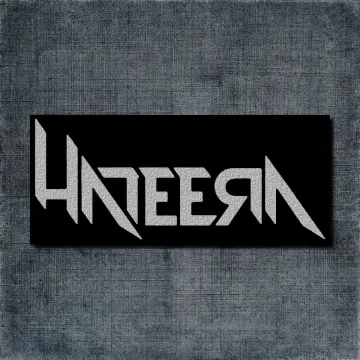 Hateera Back Patch, Hateera Logo Big Back Patch