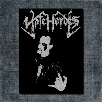 HateHordes Back Patch, HateHordes Artwork Big Back Patch