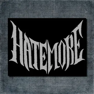 Hatemore Back Patch, Hatemore Logo Big Back Patch