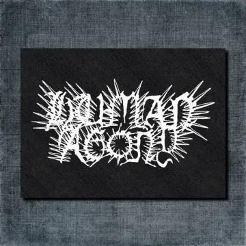 Human Agony Back Patch, Human Agony Logo Oversize Patch