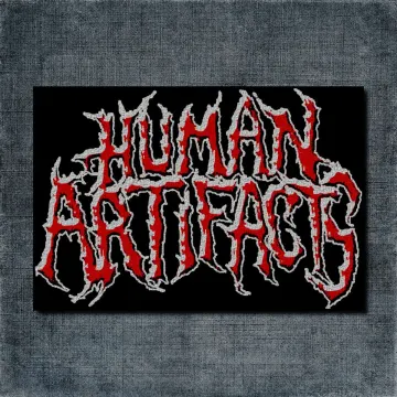 Human Artifacts Back Patch, Human Artifacts Logo Big Back Patch