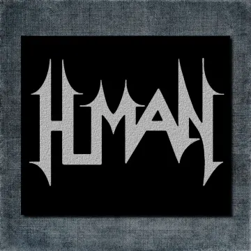 Human Back Patch, Human Logo Big Back Patch