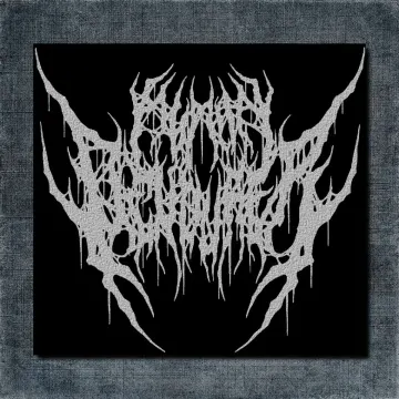 Human Devourer Back Patch, Human Devourer Logo Big Back Patch