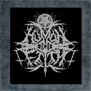 Human Filth Back Patch, Human Filth Logo Big Back Patch