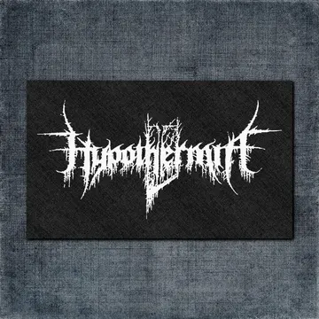 Hypothermia Back Patch, Hypothermia Logo Big Back Patch