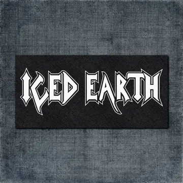 Iced Earth Back Patch, Iced Earth Logo Big Back Patch