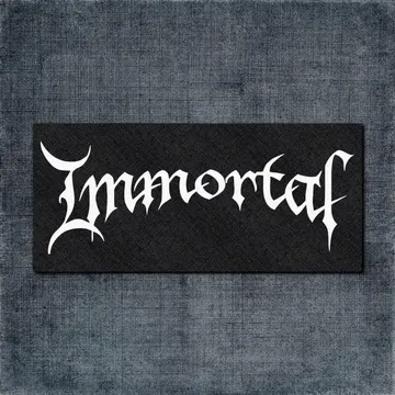 Immortal Back Patch, Immortal Logo Big Back Patch