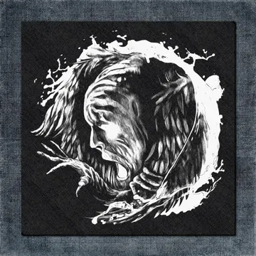 In Flames Back Patch, In Flames Artwork Big Back Patch