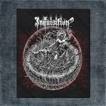 Inquisition Back Patch, Inquisition Bloodshed Across The Empyrean Altar Beyond The Celestial Zenith Big Back Patch