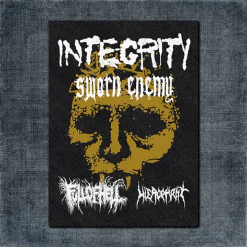 Integrity Back Patch, Integrity Sworn Enemy Concert Big Back Patch