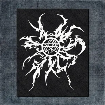 Kataklysm Necronomicon Back Patch, Kataklysm Necronomicon Artwork Big Back Patch