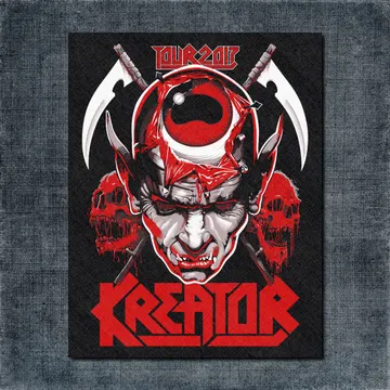 Kreator Back Patch, Kreator Tour 2017 Big Back Patch