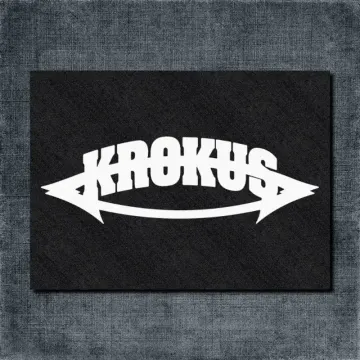 Krokus Back Patch, Krokus Logo Oversize Patch
