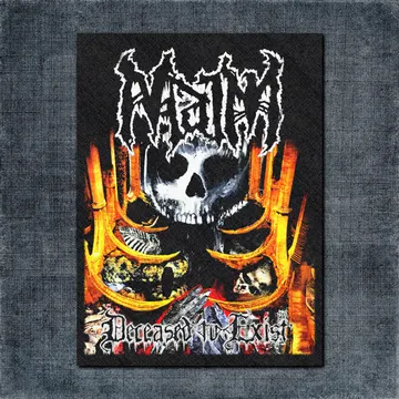 Maim Back Patch, Maim Deceased to Exist Big Back Patch