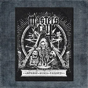 Master’s Call Back Patch, Master’s Call Morbid Black Trinity Big Back Patch