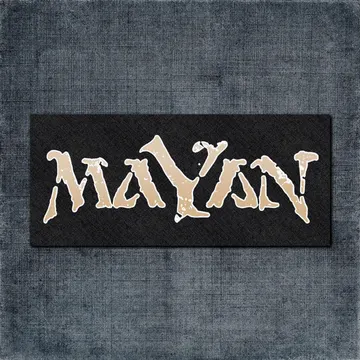 Mayan Back Patch, Mayan Logo Big Back Patch