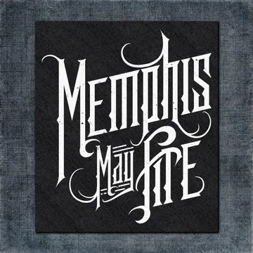 Memphis May Fire Back Patch, Memphis May Fire Logo Big Back Patch