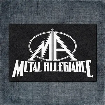 Metal Allegiance Back Patch, Metal Allegiance Logo Big Back Patch