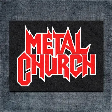 Metal Crunch Back Patch, Metal Crunch Logo Big Back Patch