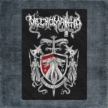 Necromantia Back Patch, Necromantia Nekromanteion Big Back Patch