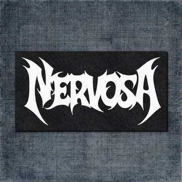 Nervosa Back Patch, Nervosa Logo Big Back Patch
