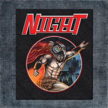 Night Back Patch, Night Artwork Big Back Patch