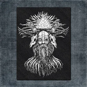 Odin Back Patch, Odin Artwork Big Back Patch