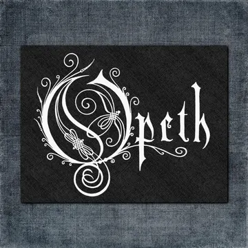 Opeth Back Patch, Opeth Logo Big Back Patch