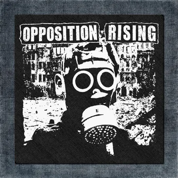 Opposition Rising Back Patch, Opposition Rising Artwork Big Back Patch