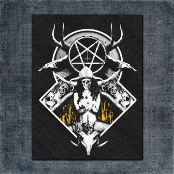 Ov Hell Back Patch, Ov Hell Artwork Big Back Patch