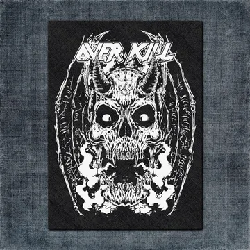 Over Kill Back Patch, Over Kill Artwork Big Back Patch