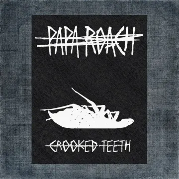 Papa Roach Back Patch, Papa Roach Crooked Teeth Big Back Patch