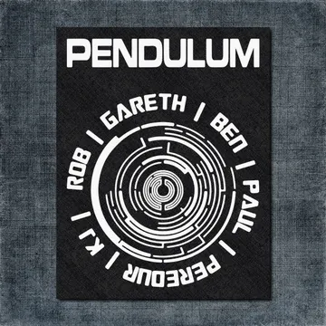 Pendulum Back Patch, Pendulum Artwork Big Back Patch