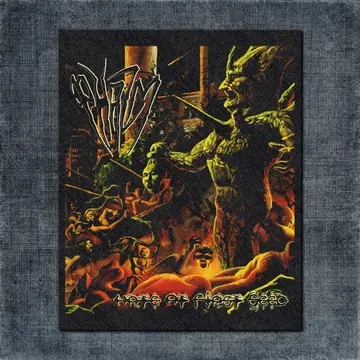 Phazm Back Patch,Phazm Hate At First Seed Big Back Patch