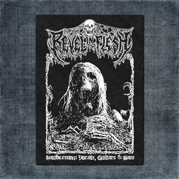Revel In Flesh Back Patch, Revel In Flesh Artwork Big Back Patch