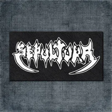 Sepultura Back Patch,Sepultura Logo Big Back Patch