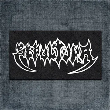 Sepultura Back Patch,Sepultura Logo Big Back Patch