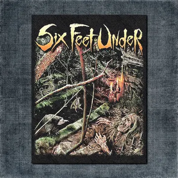 Six Feet Under Back Patch, Six Feet Under Crypt of The Devil Big Back Patch