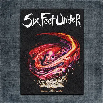 Six Feet Under Back Patch, Six Feet Under Undead Big Back Patch