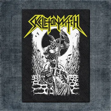 Skeletonwitch Back Patch, Skeletonwitch Artwork Big Back Patch