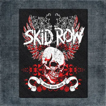 Skid Row Back Patch, Skid Row Artwork Big Back Patch