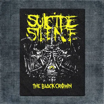 Suicide Silence Back Patch, Suicide Silence The Black Crown Big Back Patch