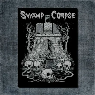 Swamp Corpse Back Patch, Swamp Corpse Bone Mill Big Back Patch