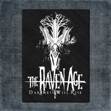 The Raven Age Back Patch, The Raven Age Darkness Will Rise Big Back Patch